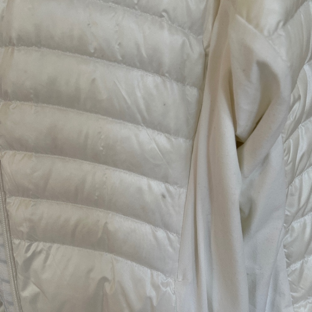 Lululemon Down For A Run Jacket II White Size 10 NWT - Picture 16 of 16